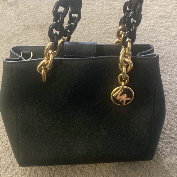 Michael Kors black leather bag brand new - Picture 2 of 2